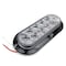 Optronics 10-Led 6in. Flange Surface Mount Utility Light; Hard Wired BUL78CB - alternate 3